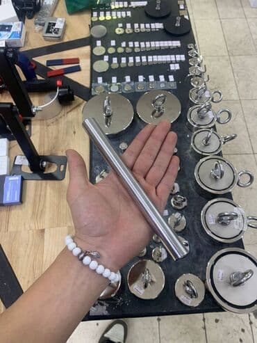 железные прутья: Описание Неодимовый пруток 20х200 мм - важнейшая часть сепараторов — 1