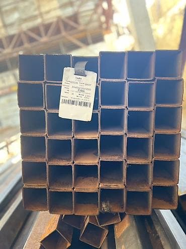 Profile pipe, Сталь, Квадратная, Электросварная, Без покрытия, Резка