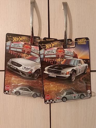 Hot Wheels Premium за пол цены - Mercedes-Benz CLK63 AMG Black