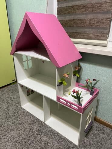 Домик детский деревянный. Почти новый. В отличном состоянии. Цена at lalafo.kg Домик детский деревянный. Почти новый. В отличном состоянии. Цена