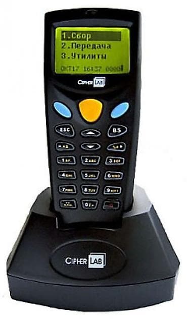 русская: Терминал сбора данных CipherLab 8001 с базовой док-станцией — 1