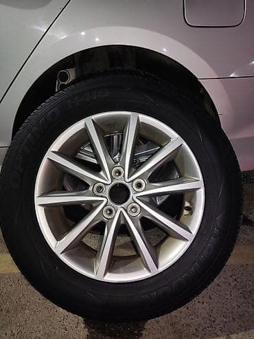 bbs diska: Комплект колес в сборе на 16" - Шины Hankook Optimo H418, размер — 1