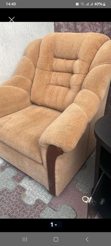 бекер карап жашаганга уй керек: Два кресла .арзан — 1