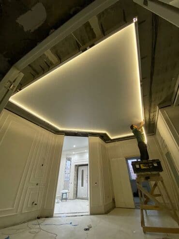 мастер натяжных потолков: Мы занимаемся установкой натяжных потолков любой сложности — 12