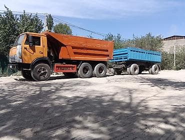 Унаа: Продаю камаз с прицепом камаз 2ной рама масло расхот нету до замен — 4
