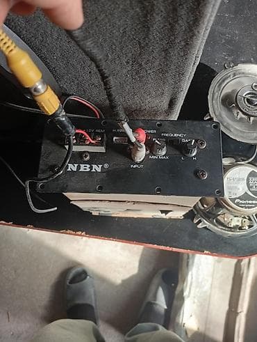 Усилители звука: Калонки 2 большие BARRACUDA 2 маленькие pioneer оригинал. буфет — 5