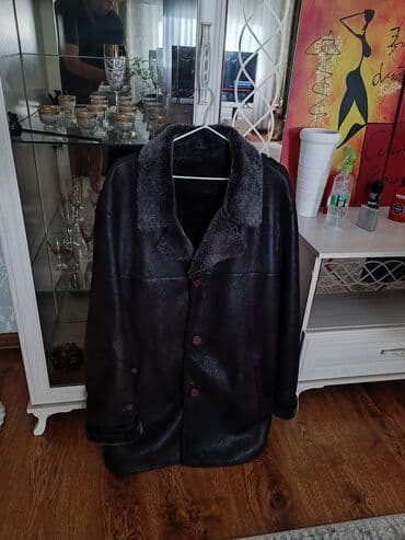 Куртки: Мужская куртка, 7XL, H&M, Б/у, цвет - Коричневый, Самовывоз — 6