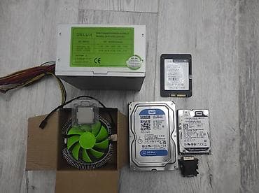 Продам всё только комплектом! Состав: Intel Core i3-4160 + дешманский