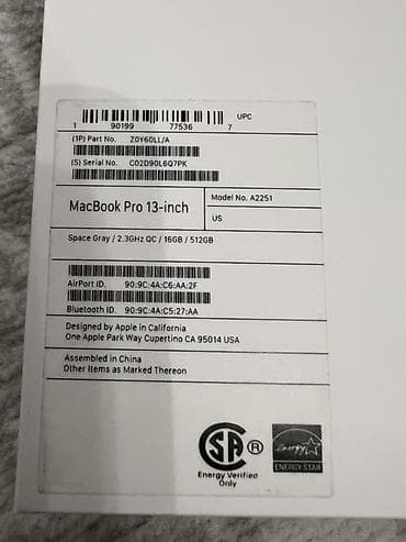 mac studio: MacBook Pro — ноутбук Apple в фирменной коробке. Основные — 8