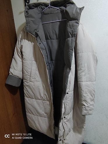 max mara: Пуховик, Длинная модель, С мехом, L — 5