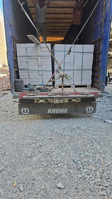 Газобетонные блоки на поддонах Описание: - Поставка газобетонных
