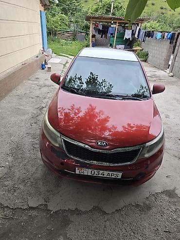 samsung car: Kia Rio: 2016 г., 1.6 л, Автомат, Бензин, Седан — 6