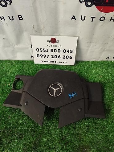 m 111: Пластиковая декоративная крышка двигателя (подкапотный пластик) для — 1