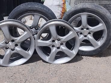 диски субаро: Литые Диски R 17 Subaru, Комплект, отверстий - 4, Б/у — 2