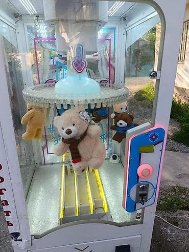 бинанс в кыргызстане: Игровой автомат «Кран-машина» (призовой аппарат с мягкими игрушками) — 3
