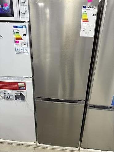 samsung quantum 2: Холодильник двухкамерный, серебристый (нержавеющая сталь/металлик) — 1