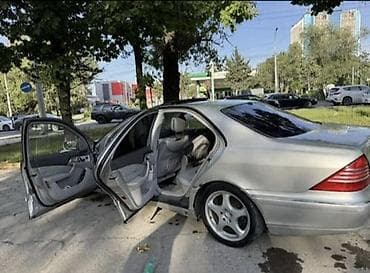 эмблема на ауди: Mercedes-Benz S-Class: 1999 г., 3.2 л, Автомат, Бензин, Седан — 4