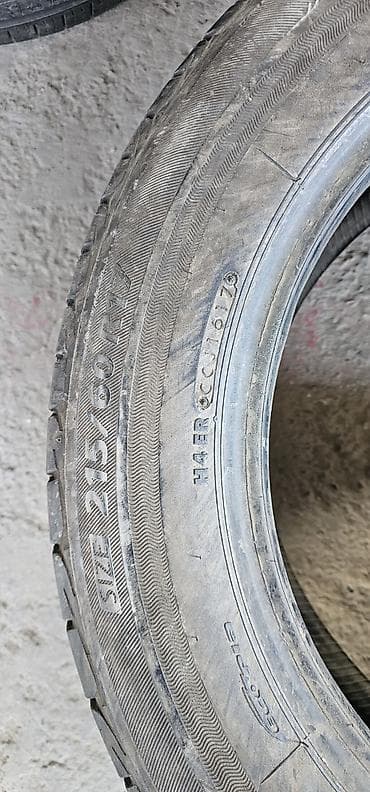 bridgeston: Шины 215 / 60 / R 17, Лето, Б/у, Комплект, Легковые, Япония, Bridgestone — 4