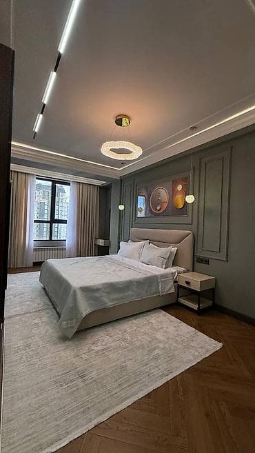 Квартиры: 2 комнаты, 80 м², Асанбай мкр Элитка, 14 этаж, Евроремонт — 10