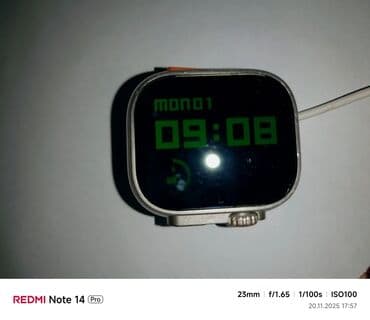 часы с камерой: Смарт‑часы в стиле ремешок Комплектация: - Корпус умных часов — 8