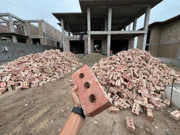 услуги охраны: Пустотелый, дырчатый, Жженый кирпич, Полублок, 250×120×88 — 12