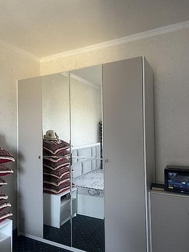 спалный гарнитуры: Спальный гарнитур, Двуспальная кровать, цвет - Белый — 4