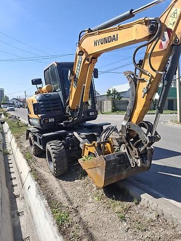hyundai excavator: Экскаватор, Hyundai, Колесный — 1