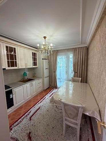 район ак кеме: 4 комнаты, 85 м², Элитка, 2 этаж, Евроремонт — 2