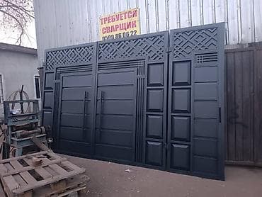 Откатные ворота: Металлические ворота и калитки на заказ - Изготовление ворот любой — 1
