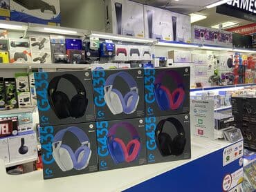 переходник наушники микрофон: Каптама, Logitech, Жаңы, Электр зымсыз (Bluetooth), Балдар үчүн — 3