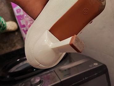 trap star: Туфли-лодочки женские, белые - Классическая модель на тонком — 8