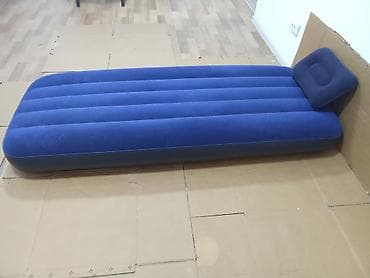 надув: Надувной матрас, Б/у, Односпальный, Intex, Самовывоз, длина - 191 см — 2
