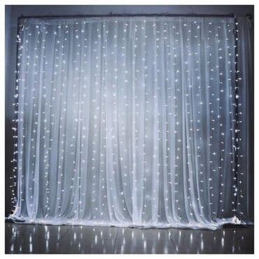 гирлянда на батарейках цена: Светодиодная Гирлянда ШТОРКА Подарит Вам уют и праздник в Вашем доме! — 3