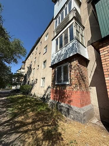 Кыймылсыз мүлк: 3 бөлмө, 60 м², 105-серия, 1 кабат, Косметикалык оңдоо — 10
