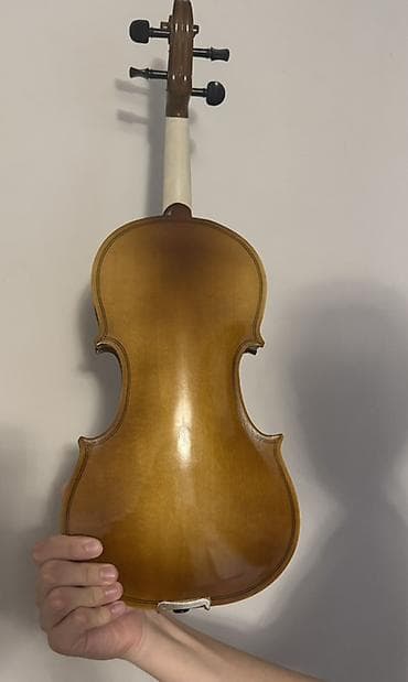 Скрипки: Скрипка 4/4 с комплектом - Классическая скрипка полного размера — 3