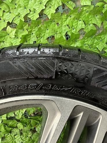 Колеса в сборе 245 / 45 / R 18, Лето, Б/у, Комплект, Легковые, Литые, отверстий - 5 — 4
