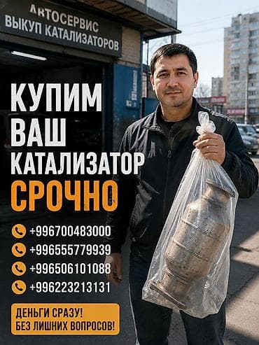 premium development: Катализатор сатып алабыз, эн кымбат баада катализатор Куплю — 1