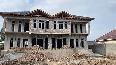 кут новостройка: Двухэтажный дом (коробка с крышей и окнами) - Конструкция — 7