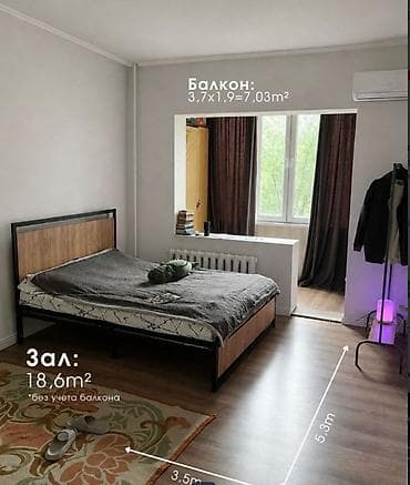 1 комната, 36 м², Индивидуалка, 2 этаж, Дизайнерский ремонт — 5