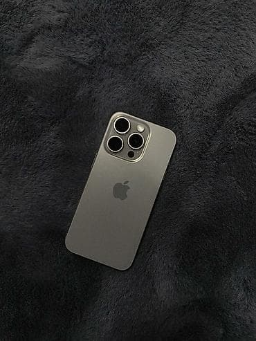garmin 8 pro: IPhone 15 Pro Max, Б/у, 256 ГБ, Natural Titanium, Защитное стекло, Чехол, Кабель, 93 % — 1