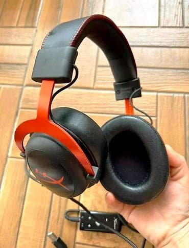 наушники хайпер икс: Полноразмерные, HyperX, Б/у, Проводные, Геймерские — 2