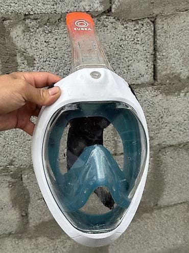 Маска Decathlon Subea Easybreath. Новые, привезли из Турции