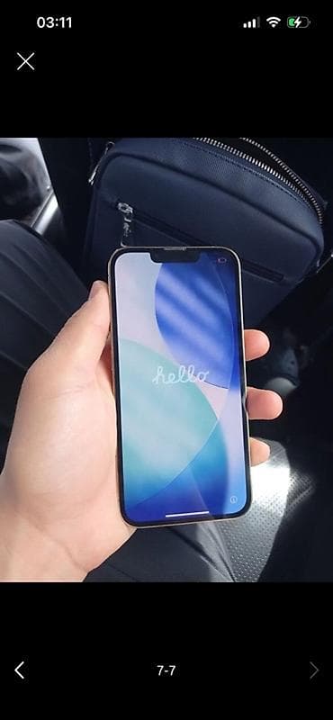 купить карту адр: IPhone 13 Pro, Б/у, 256 ГБ, Золотой, Зарядное устройство, Чехол, 83 % — 2
