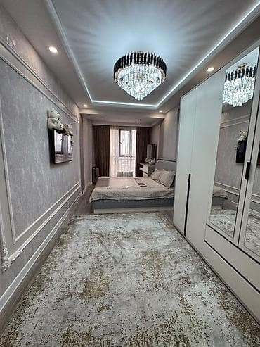москва сити бишкек: 3 комнаты, 89 м², Элитка, 11 этаж, Дизайнерский ремонт — 9