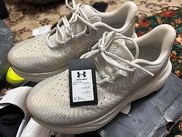 женская обувь б: Кроссовки Under Armour HOVR (бежево‑молочный цвет) - — 4