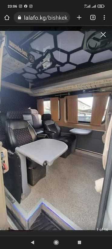 vip bus: Mercedes-Benz Sprinter — пассажирский микроавтобус с VIP-салоном — 7