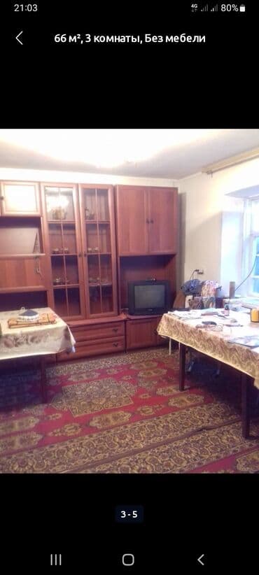 Үйдү ижарага алам: Үй, 5 кв. м, 4 бөлмө, Менчик ээси, Эски ремонт — 4