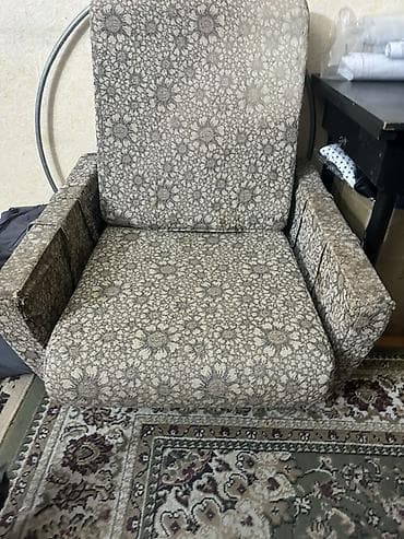 Оңдоп-түзөө жана курулуш: Кресло керебет, Бир кишилик, түсү - Саргыч боз — 1