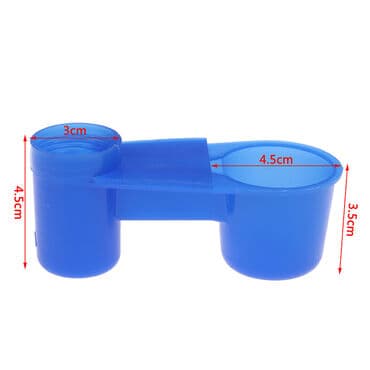 бройлера: Мини поилка под бутылку для кур и бройлеров для сетки — 2