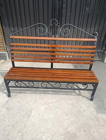 Азык-түлүктөр: Отургуч Жыгач, Жөлөнгүчү менен, Чатырсыз — 1